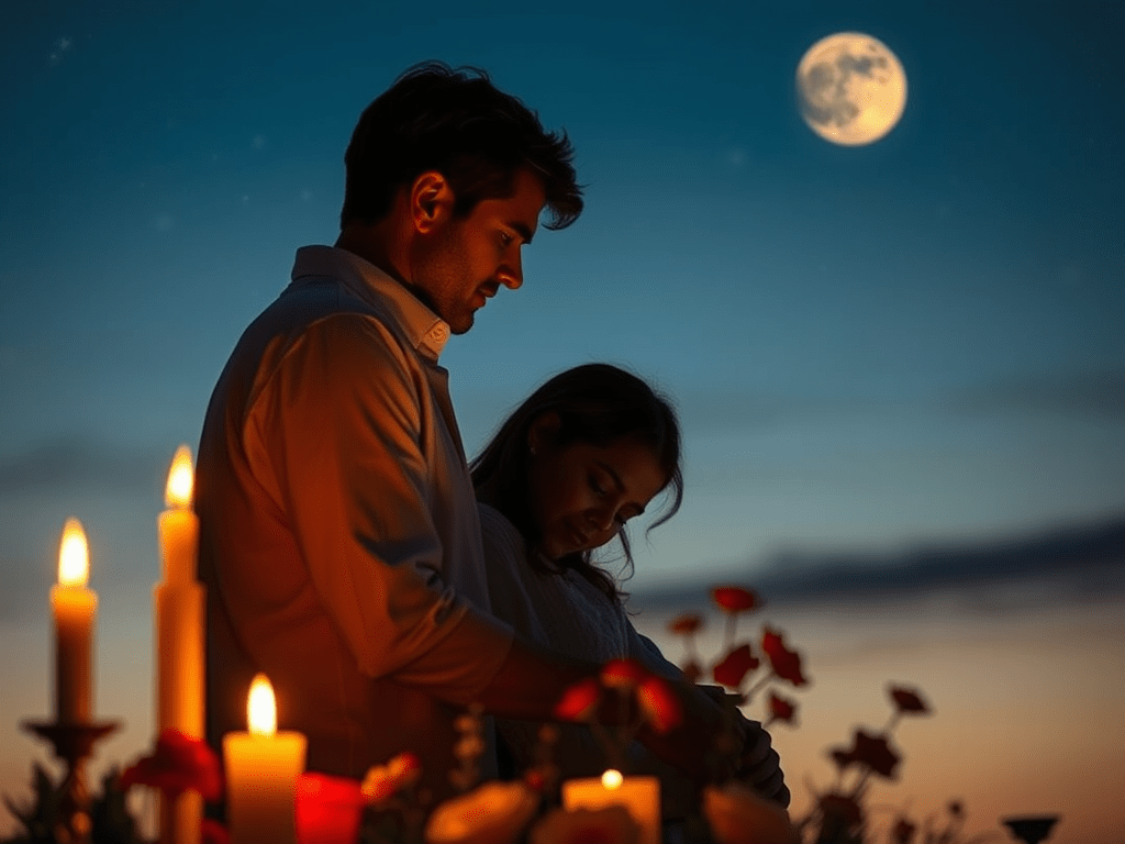 Pourquoi une prière pour faire revenir l’être aimé.Les relations humaines sont parsemées de conflits, de disputes, de chamailleries… Même le plus beau et le plus profond des sentiments amoureux,peut souffrir des blessures du quotidien avec le risque de séparer les couples, de briser les amitiés, de créer des divorces.